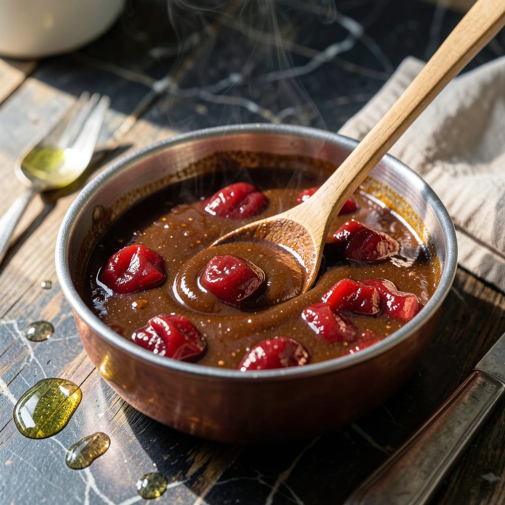 Cherry Coke BBQ Sauce Recipe: Sweet and Smoky Grill Glaze illustration with key details