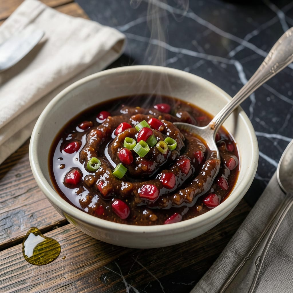 Cherry Jalapeno BBQ Sauce Recipe: Sweet Heat with Smoky Depth example with annotations