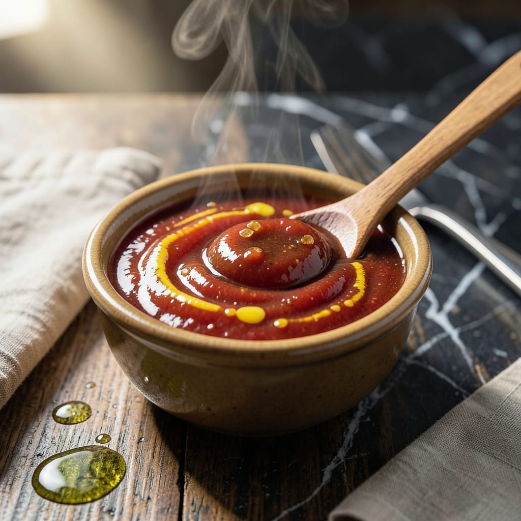 Chick Fil A BBQ Sauce Recipe: Tangy Sweetness With a Signature Twist illustration with key details