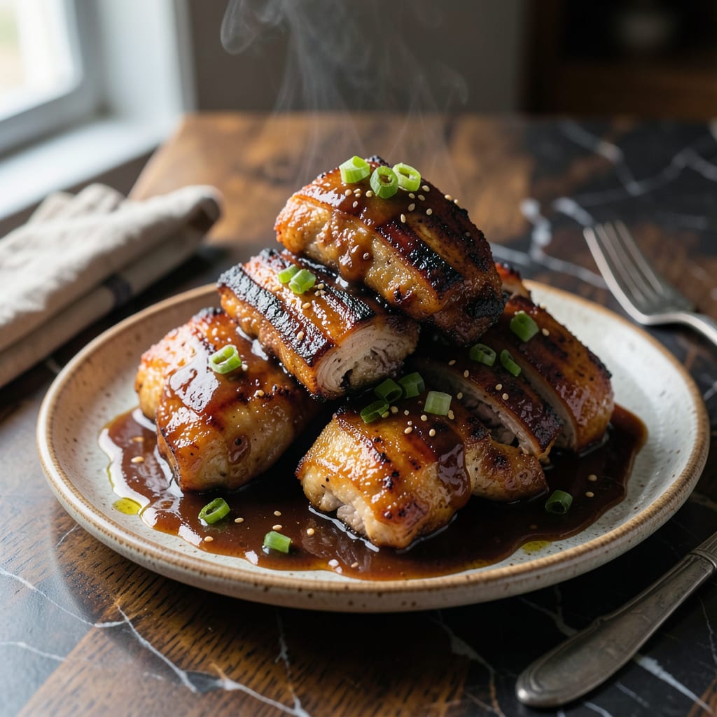 Visual representation of chicken n ribs bbq sauce recipe