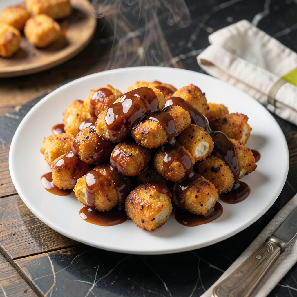 Chicken Nuggets BBQ Sauce Recipe: Tangy Molasses Glaze With a Kick illustration with key details