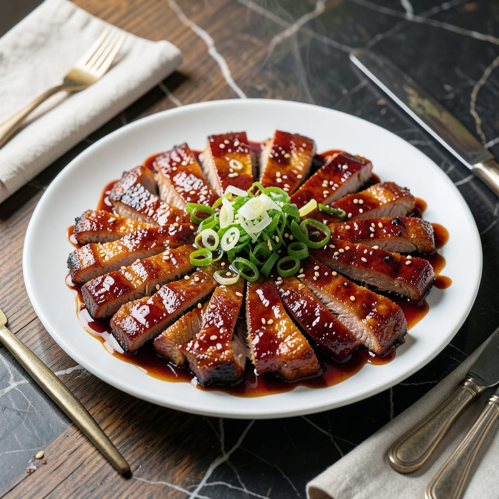 Complete Chinese BBQ Pork Red Sauce Recipe: Sweet and Tangy Wok Essence overview image