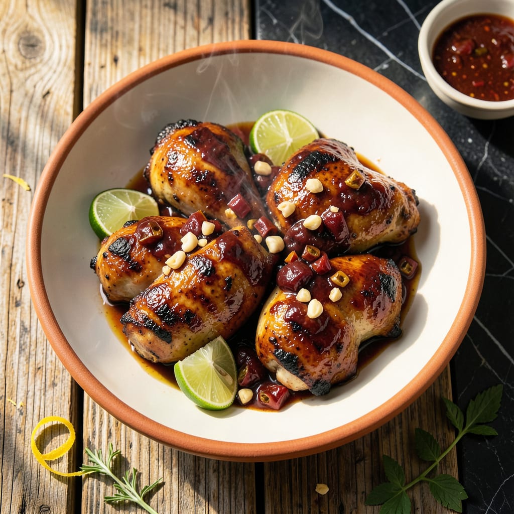 Chipotle Grill Chicken Recipe: Smoky Char with Zesty Adobo Kick example with annotations