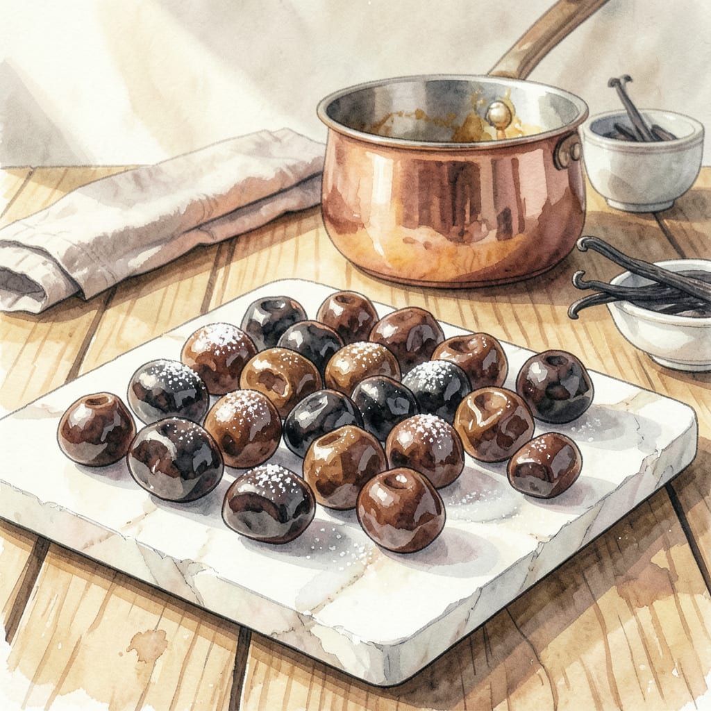 Visual representation of Chocolate Hard Candy Recipe: Glossy, Snap Worthy Treats in 30 Minutes