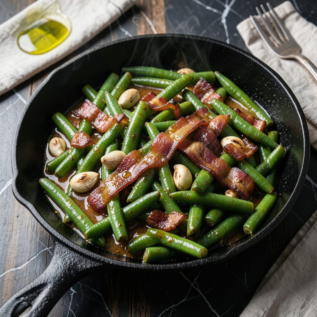 Comprehensive City BBQ Green Bean Recipe: Smoky Bacon Infused Side Dish visual reference