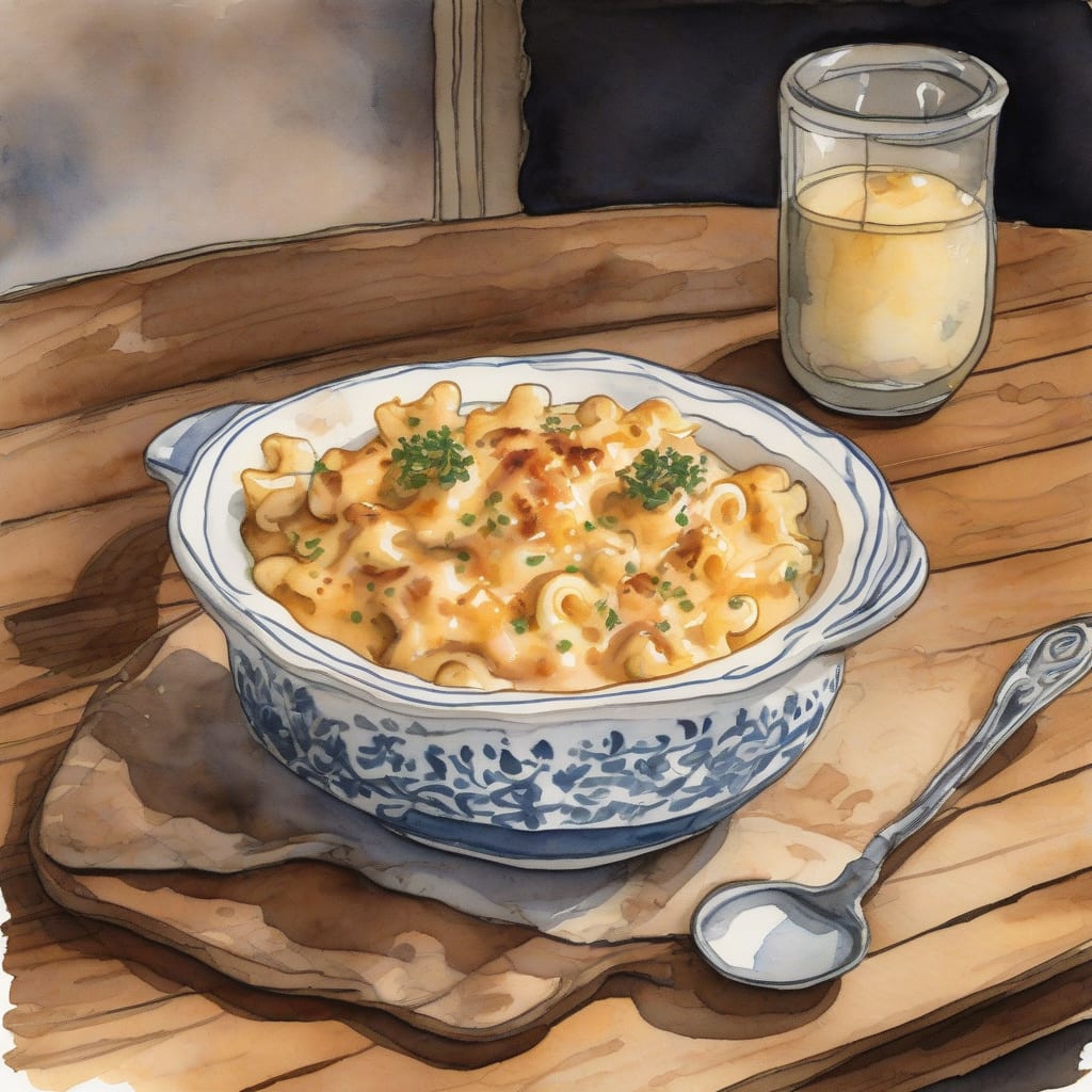 City BBQ Mac and Cheese Recipe: Creamy Comfort Food Masterpiece illustration with key details