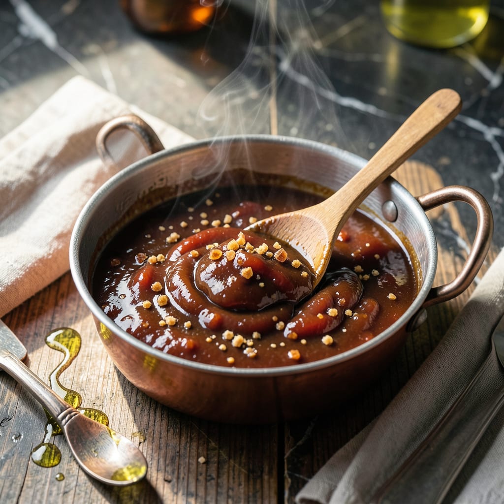 Visual representation of Classic BBQ Sauce Recipe: Homemade Blend With Bold Molasses Undercurrent