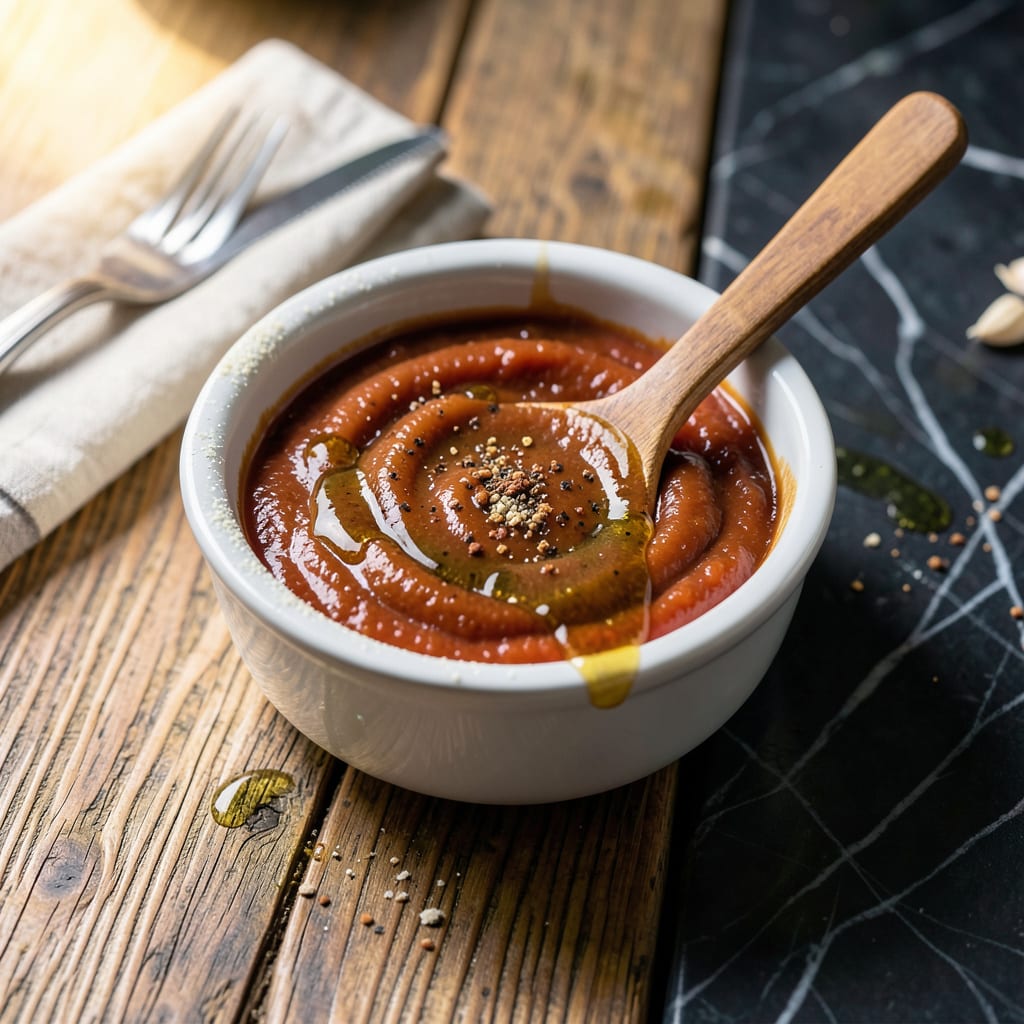 Comprehensive clean eating bbq sauce recipe visual reference