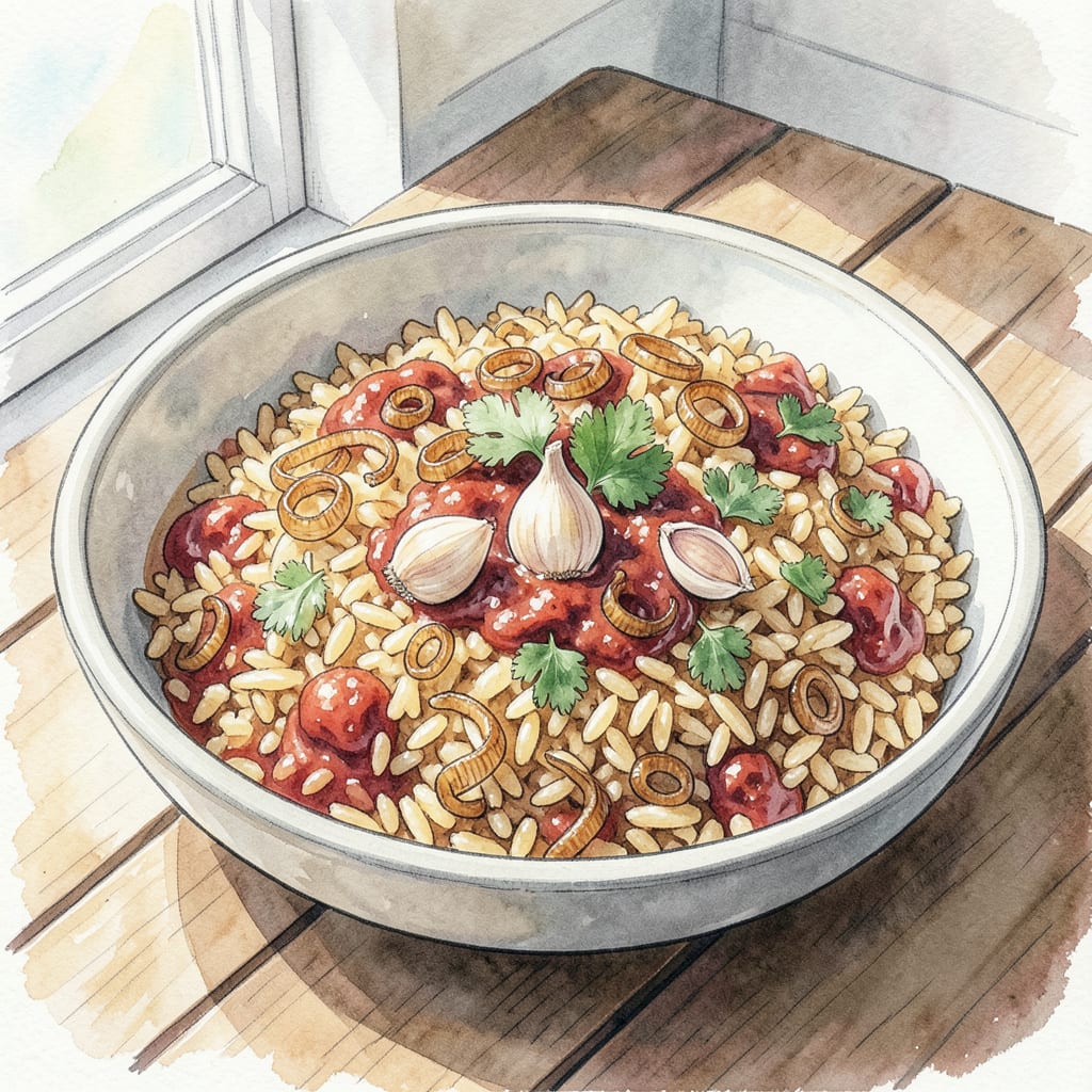 Complete Colombian Rice Recipe: Flavorful Side Dish in Minutes overview image