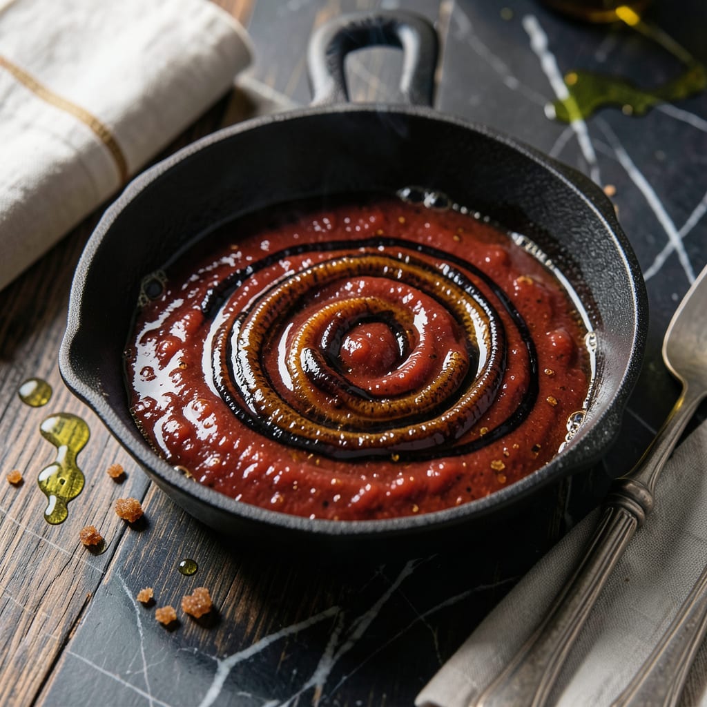 Visual representation of competition bbq sauce recipe