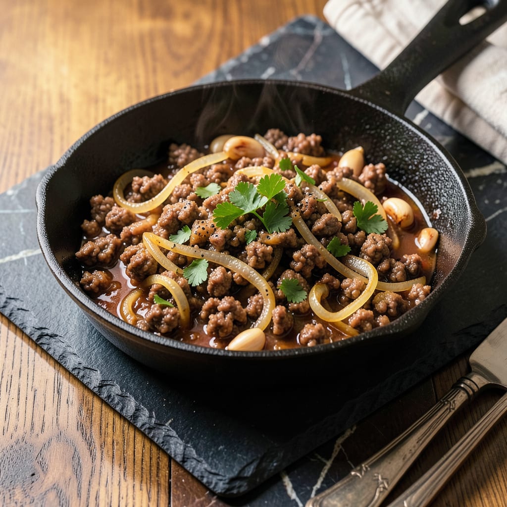 Cooking Beef Mince From Frozen: Juicy Results Without the Thaw example with annotations