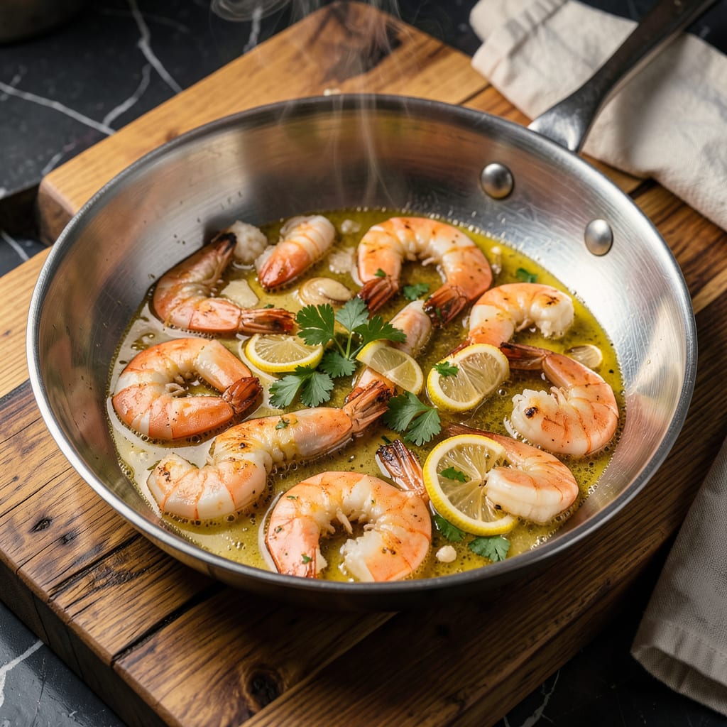 Cooking Shrimp From Frozen: Juicy Results Without Thawing example with annotations