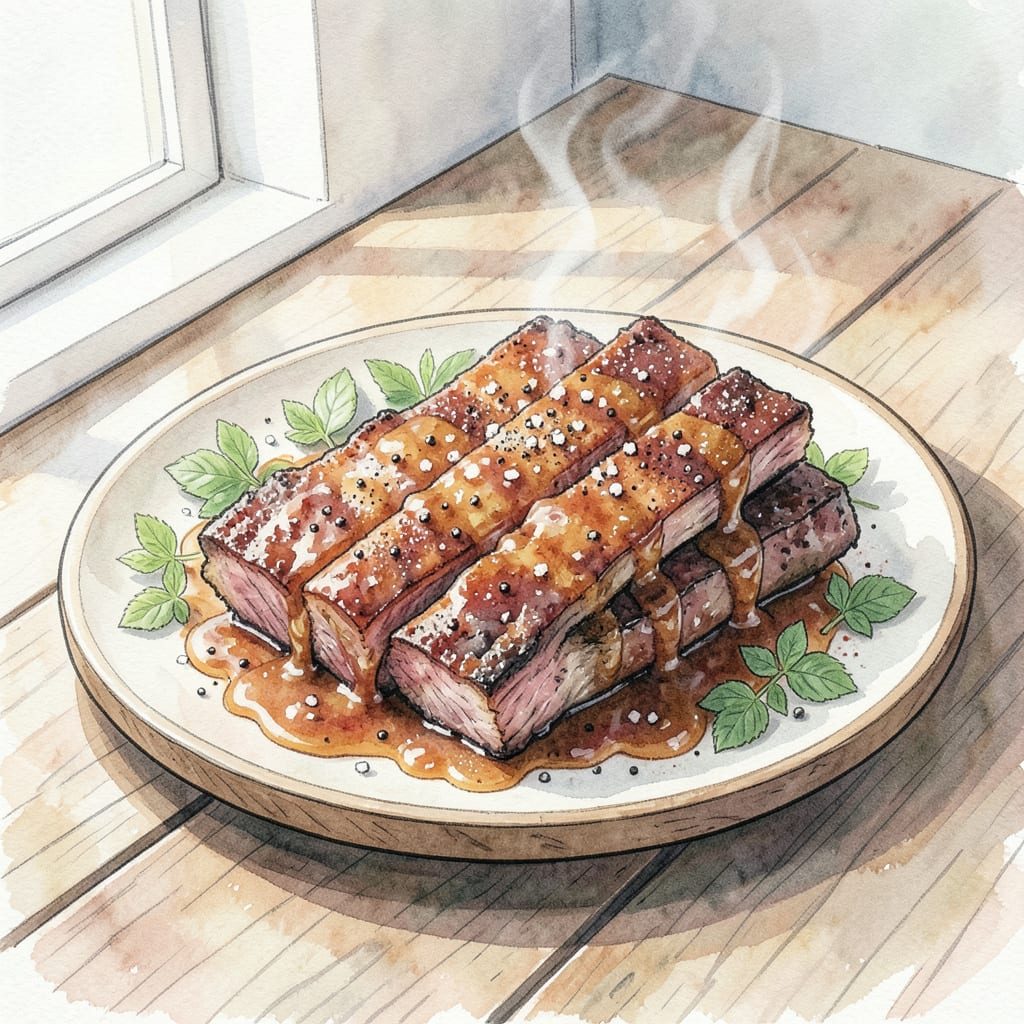 Cooper's BBQ Recipe: Smoky Flavors That Rival the Original example with annotations