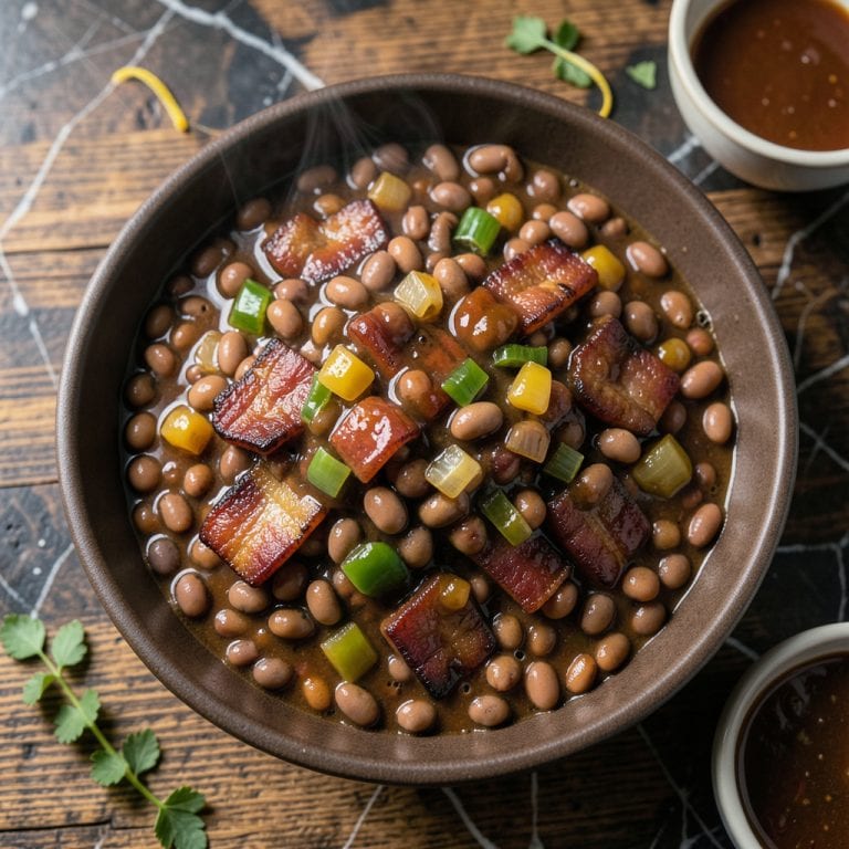 Coopers BBQ Bean Recipe: Smoky Sweetness From the Pit example with annotations