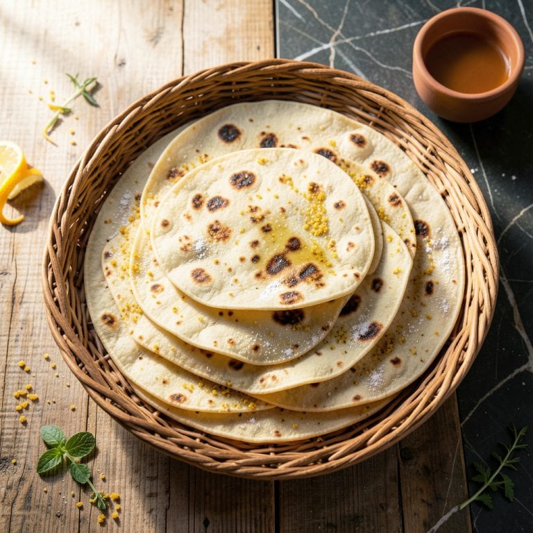 corn tortilla recipe without masa harina illustration with key details