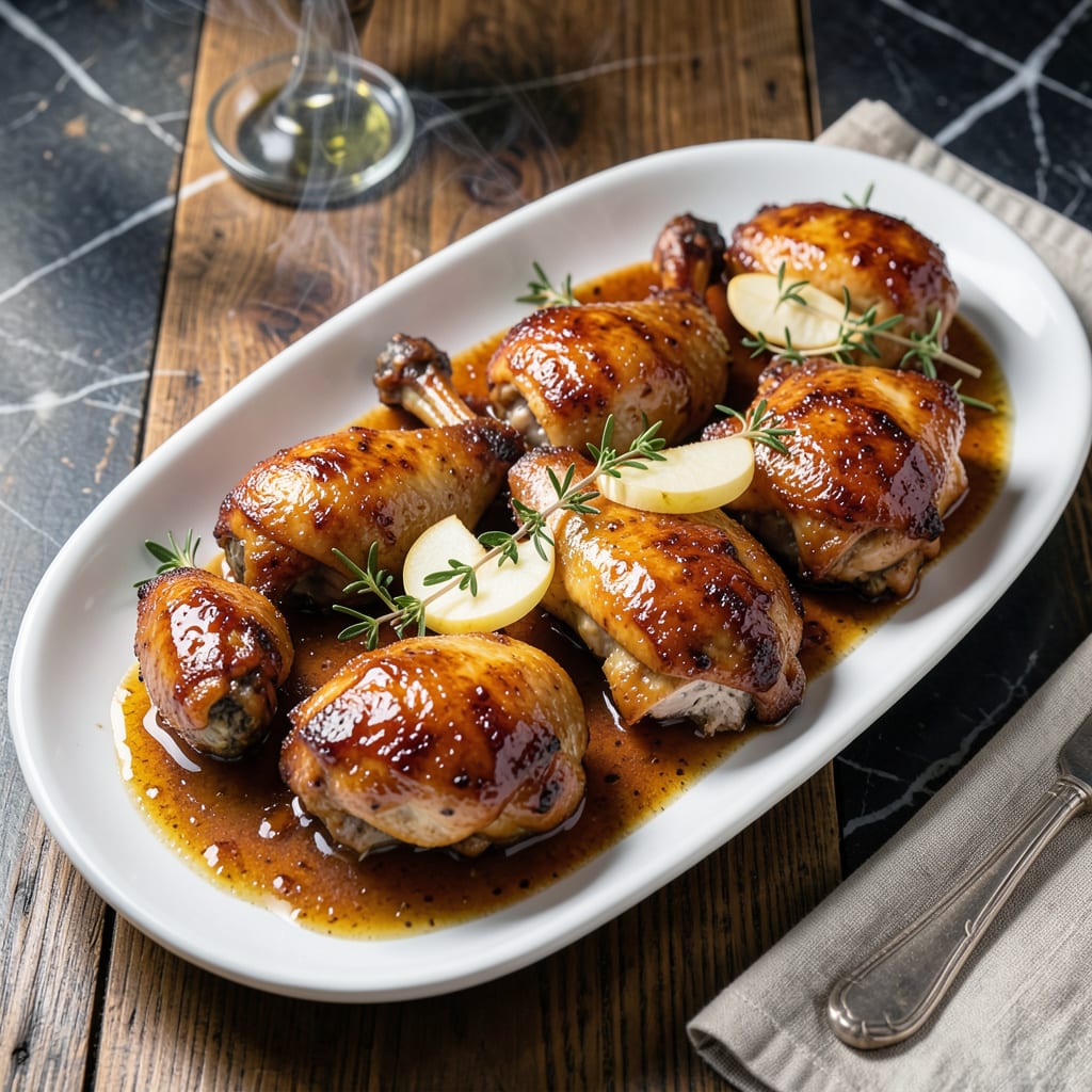 Cornell BBQ Chicken Recipe: Vinegar Kissed Grill Mastery illustration with key details