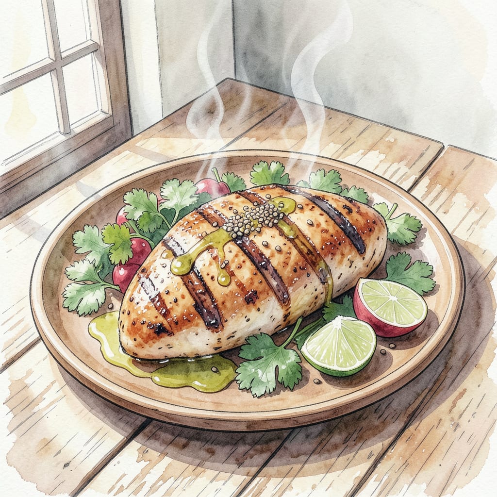 Costa Vida Grilled Chicken Recipe: Juicy and Flavorful Every Time example with annotations
