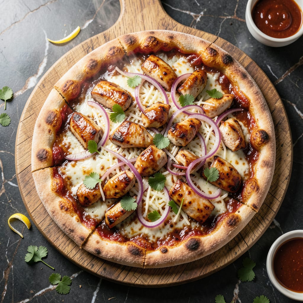 Complete CPK BBQ Chicken Pizza Recipe: California Style Smoky Sweetness overview image