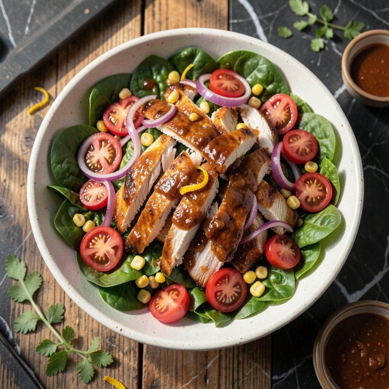 Complete CPK BBQ Chicken Salad Recipe: Smoky Tang with Crisp Freshness overview image