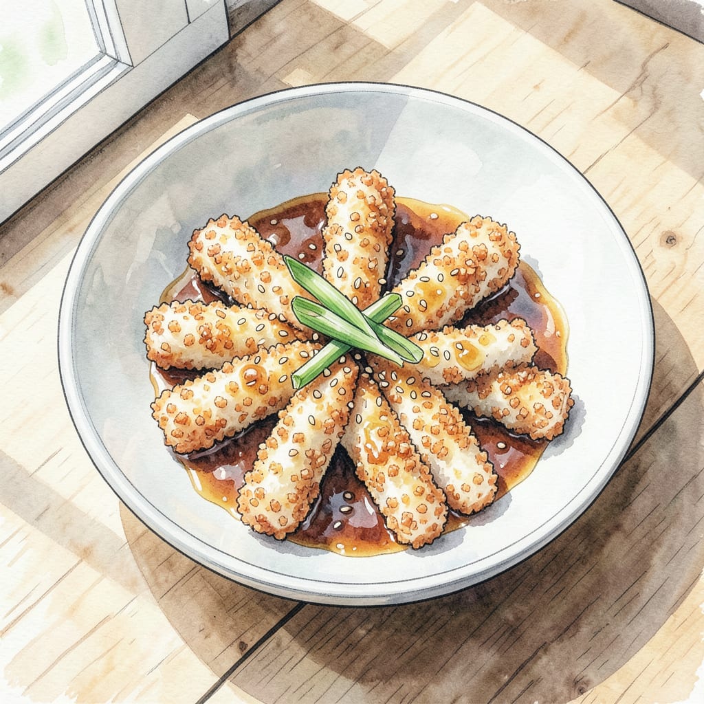 Crab Stick Recipe: Crispy Asian Style Snack Delight detailed visual guide