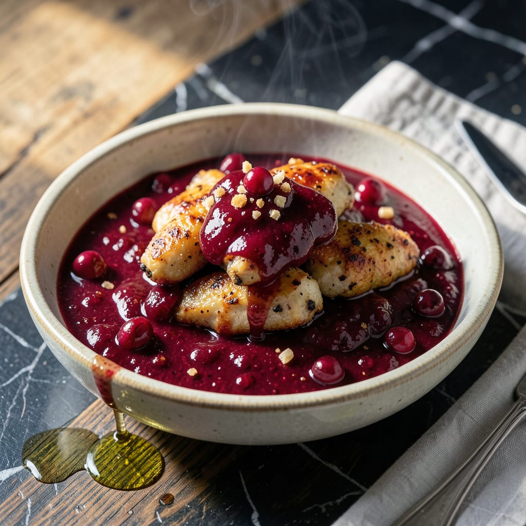 Cranberry BBQ Sauce Recipe: Sweet Tart Twist for Grilled Favorites example with annotations