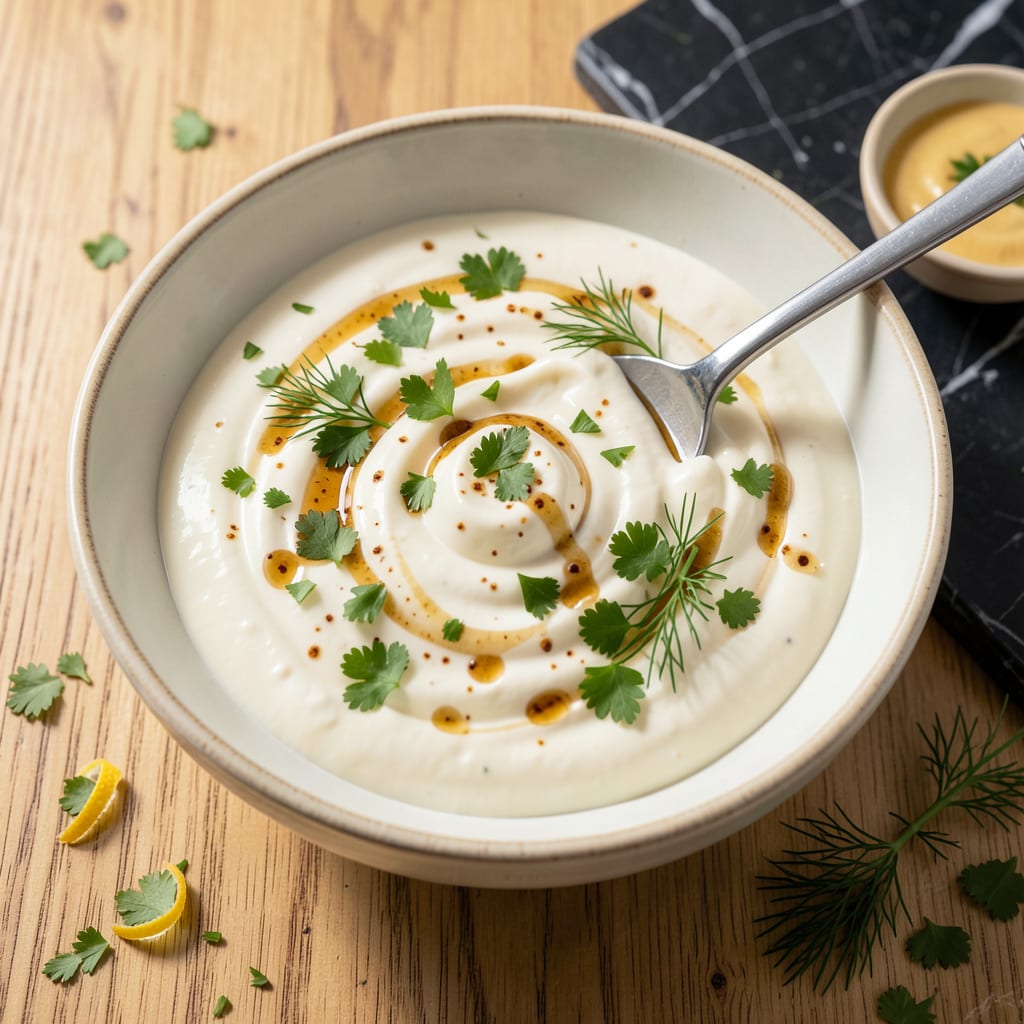 Comprehensive Creamy Pasta Salad Dressing Recipe: Tangy Herb Infused Cream Base visual reference