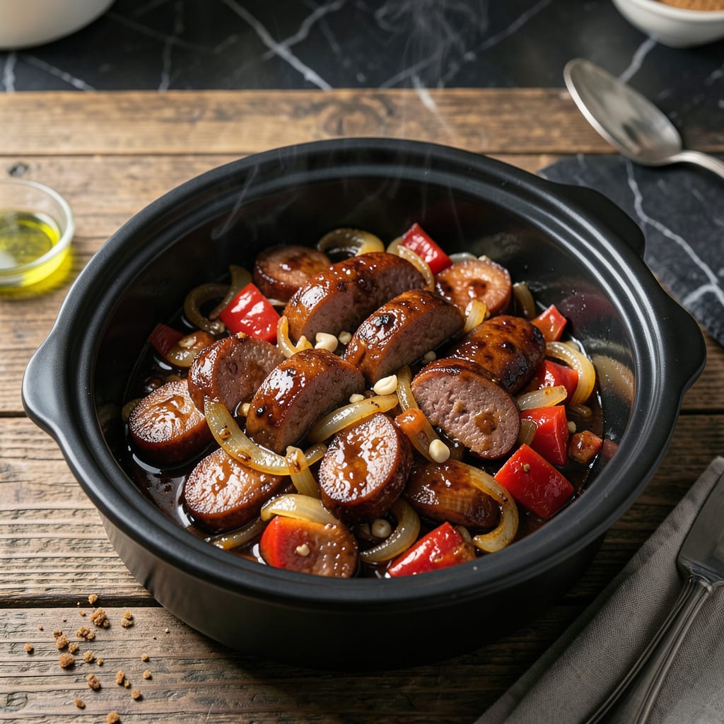 Comprehensive Crock Pot BBQ Kielbasa Recipe: Smoky Sweetness in 4 Hours visual reference