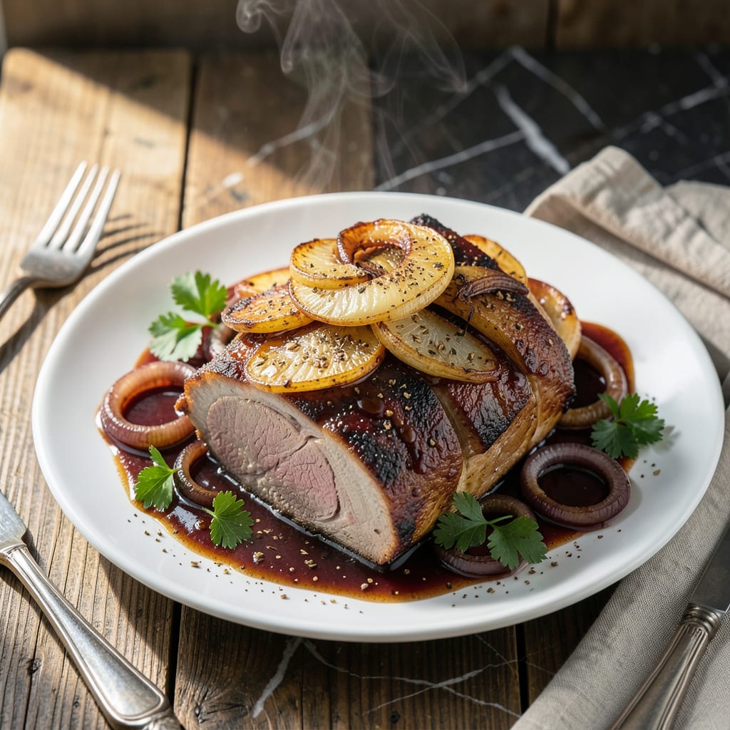Visual representation of Crock Pot Pork Roast Recipe BBQ: Saucy Pulled Pork Without the Grill