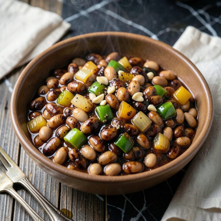 Comprehensive crockpot bbq beans recipe visual reference