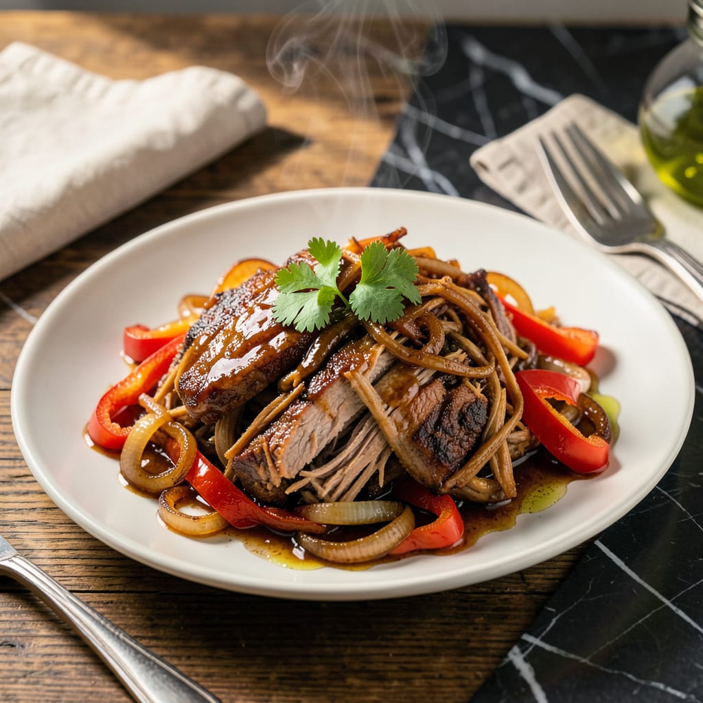 Complete Crockpot BBQ Pork Recipe: Slow Cooked Pull Apart Tenderness overview image