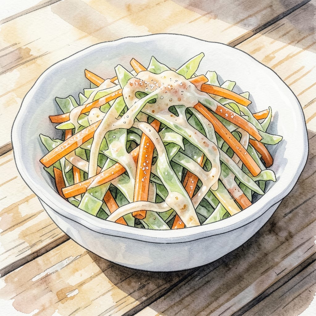 culvers coleslaw recipe illustration with key details