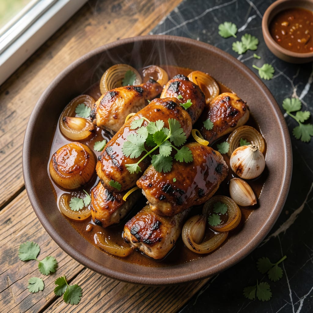 Curried BBQ Chicken Recipe: Sweet and Spicy Fusion in 30 Minutes detailed visual guide