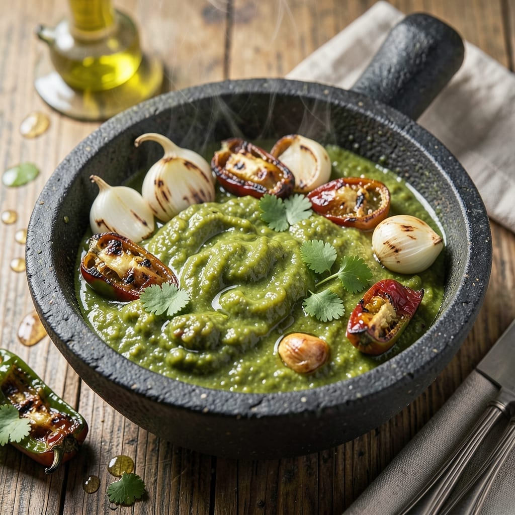 Green Enchilada Sauce Recipe With Tomatillos: Zesty Roasted Depth for Authentic Flavor