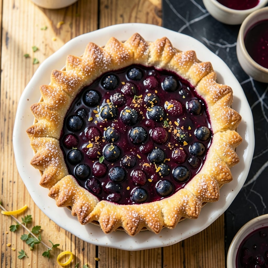 Wyman's Frozen Blueberry Pie Recipe: Bursting Berry Flavor in Every Slice