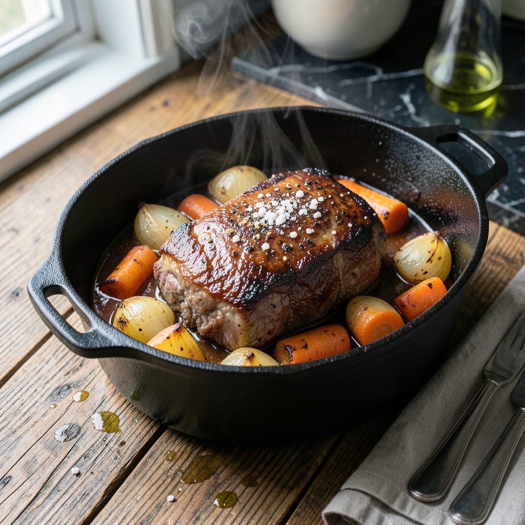 Pot Roast Recipe Dutch Oven Stovetop: Melt-in-Your-Mouth Braised Beef
