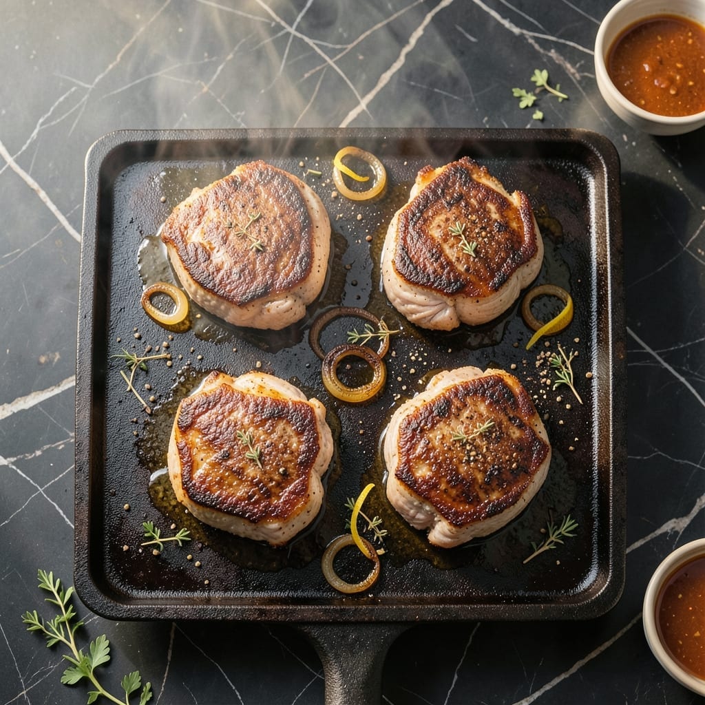 Recipe For Pork Chops On Blackstone Griddle: Smoky Char and Juicy Centers