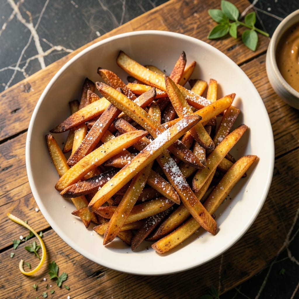 Oven Baked Fries Recipe: Crispy Golden Edges Without the Fryer Oven Baked Fries Recipe: Crispy Golden Edges Without the Fryer