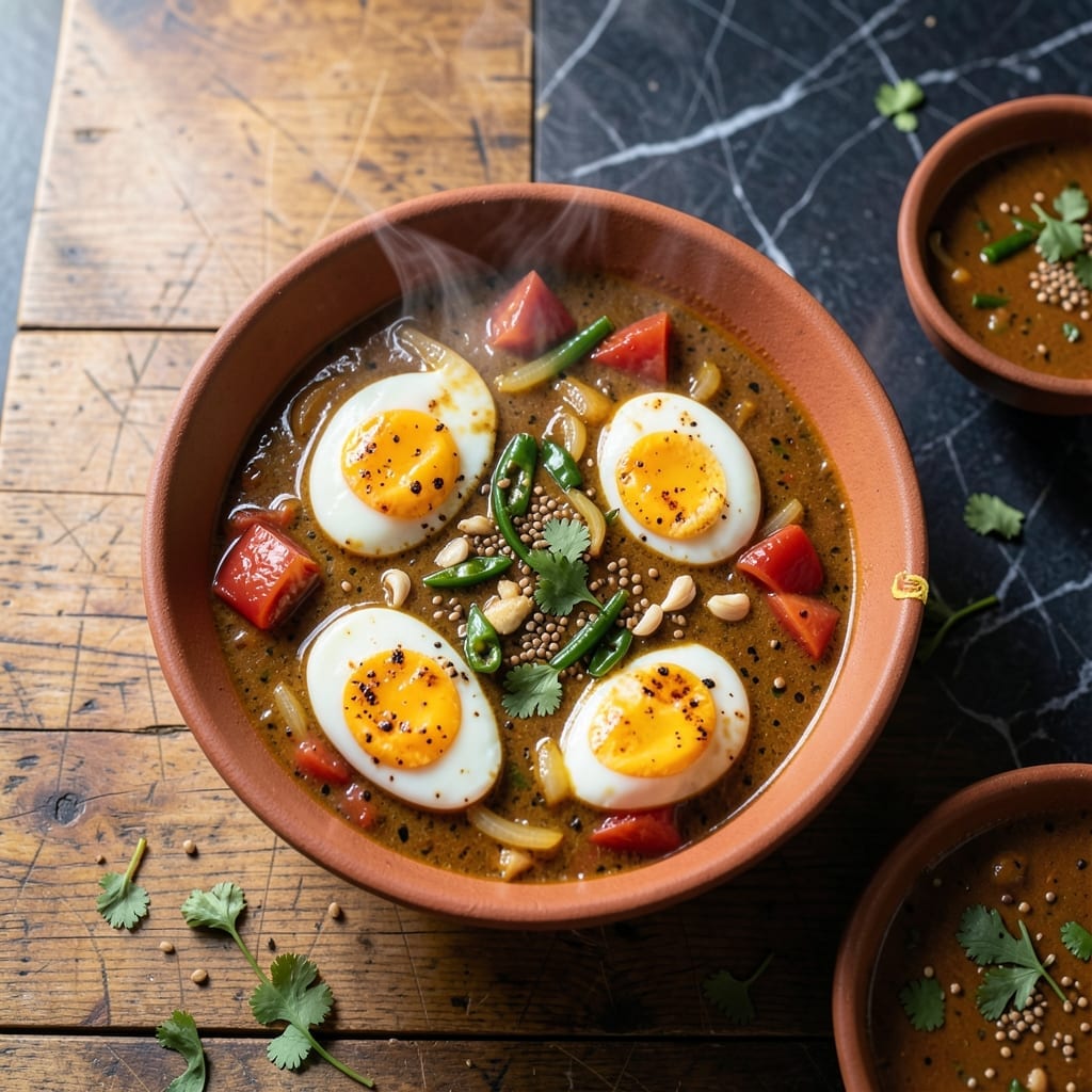 Egg Curry Recipe Punjabi Style: Bold Spices in Creamy Tomato Gravy