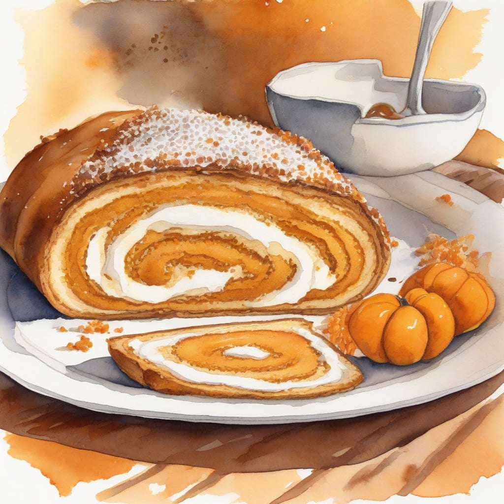 granny kats pumpkin roll recipe