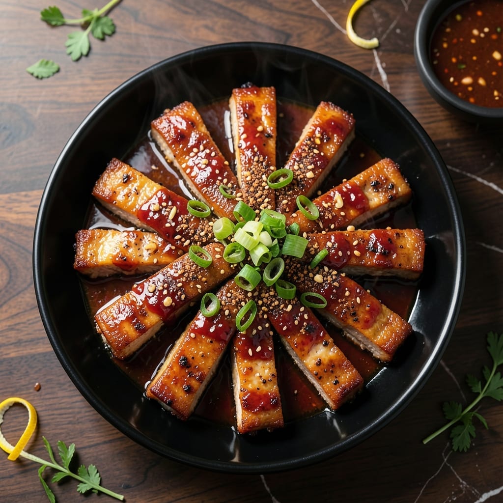 Chinese Barbecue Pork Spare Ribs Recipe: Sticky Glaze and Fall-Off-The-Bone Meat