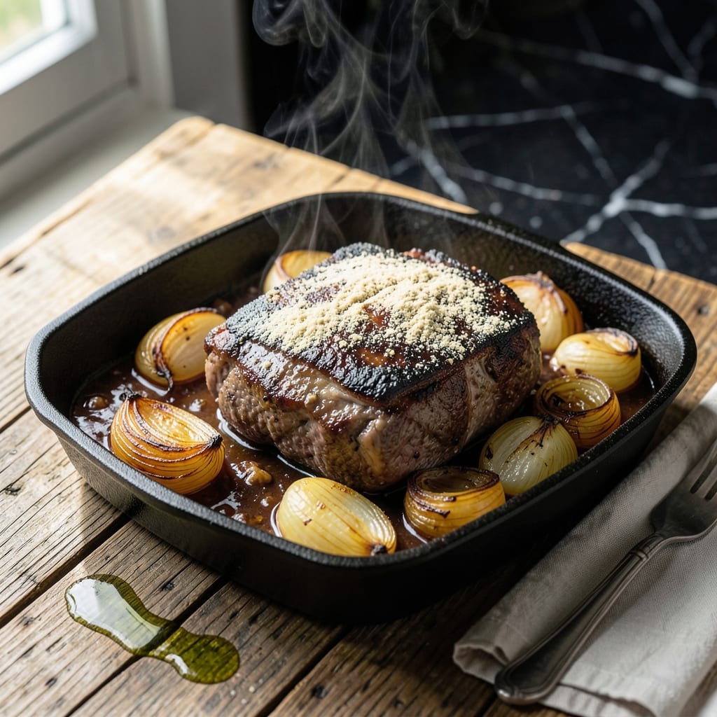 Pot Roast Recipe Oven Roasting Pan: Melt-in-Your-Mouth Beef with Rich Gravy