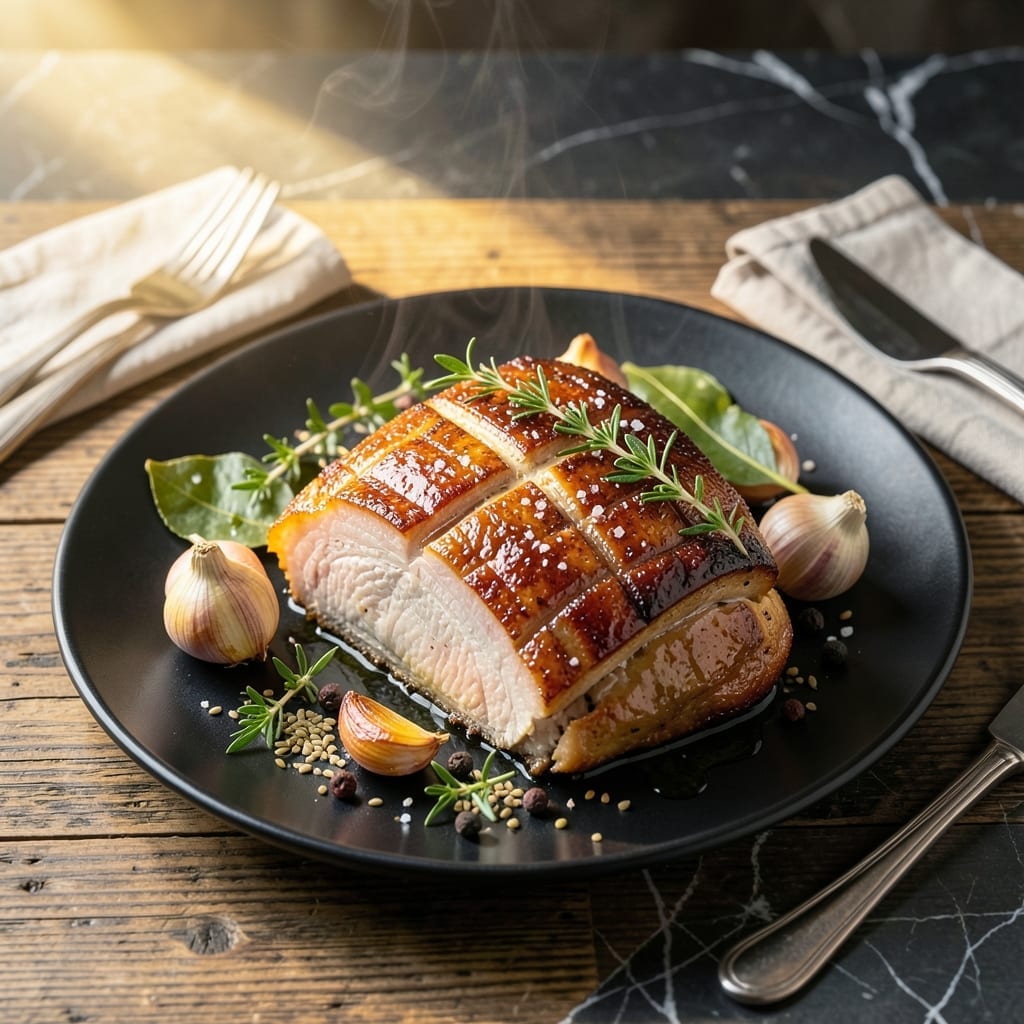 Slow Roasted Pork Belly Recipe: Crispy Crackling With Melting Layers
