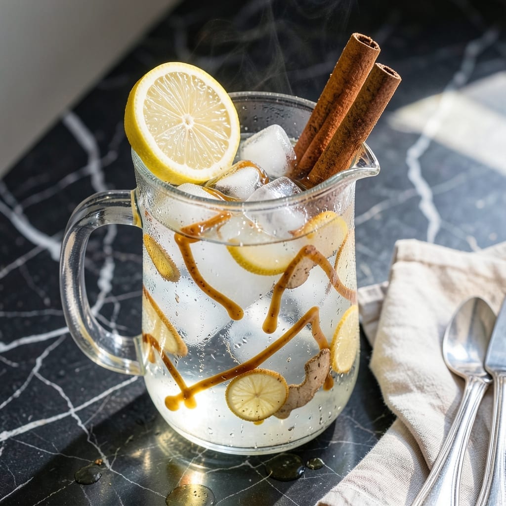 Lemon Ginger Cinnamon Water Recipe: Zesty Detox in Every Sip