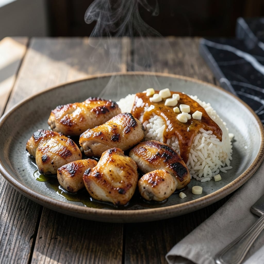 Hibachi Chicken and Rice Recipe on Blackstone: Smoky Grill-Fired Flavor in Minutes