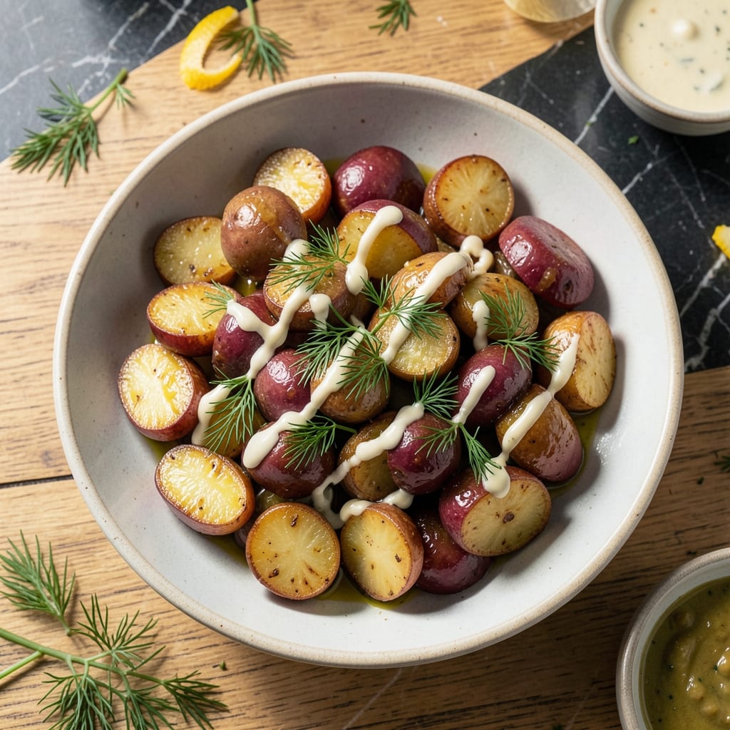 Skin On Potato Salad Recipe: Rustic Texture with Herb-Infused Dressing