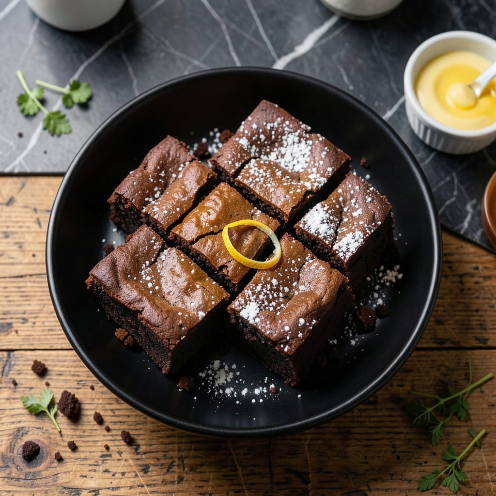 Brownie Recipe From Scratch: Dense Chocolate Bliss with Cracked Top