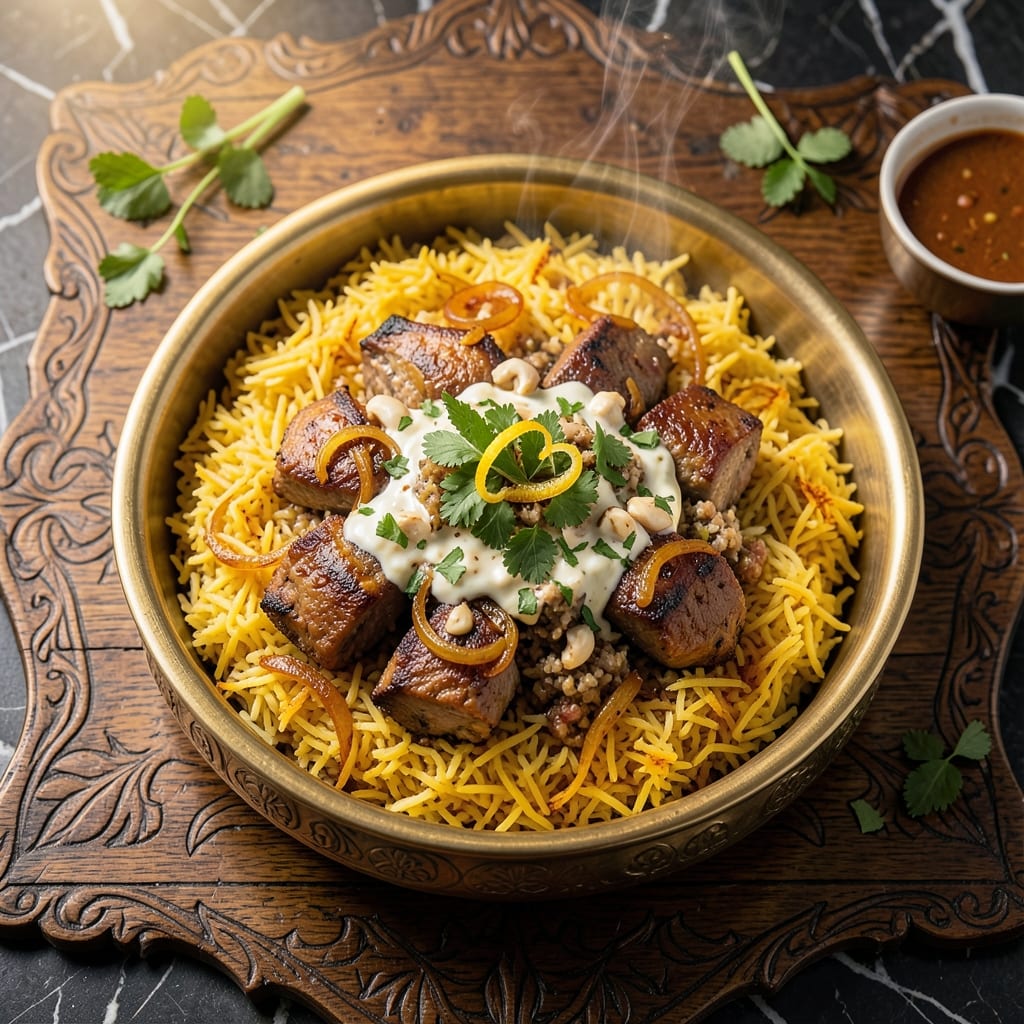 Goat Biryani Recipe Pakistani: Aromatic Spiced Rice with Tender Meat