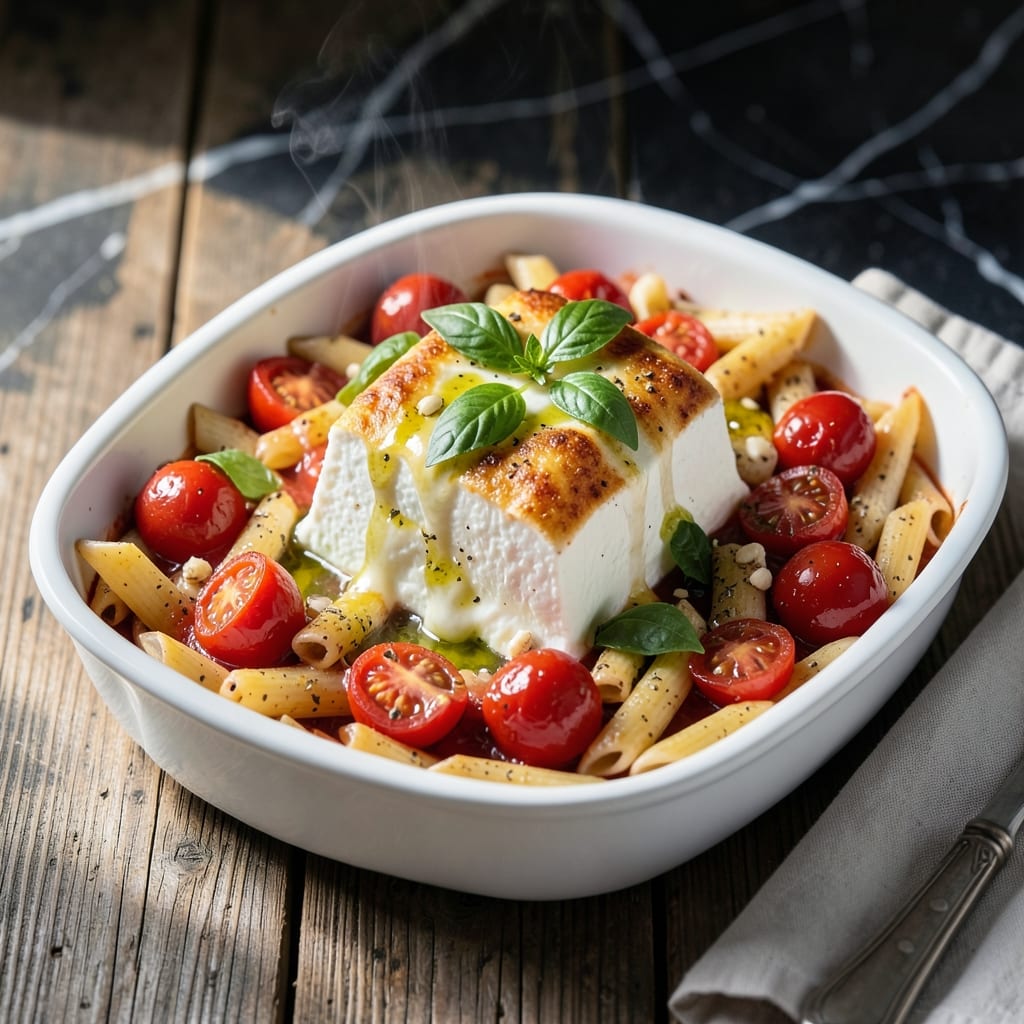 Feta Pasta Bake Recipe TikTok: Viral One-Pan Cheesy Delight
