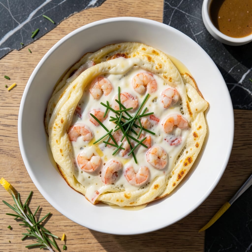 Seafood Omelette Recipe: Fluffy Eggs With Ocean-Fresh Delight