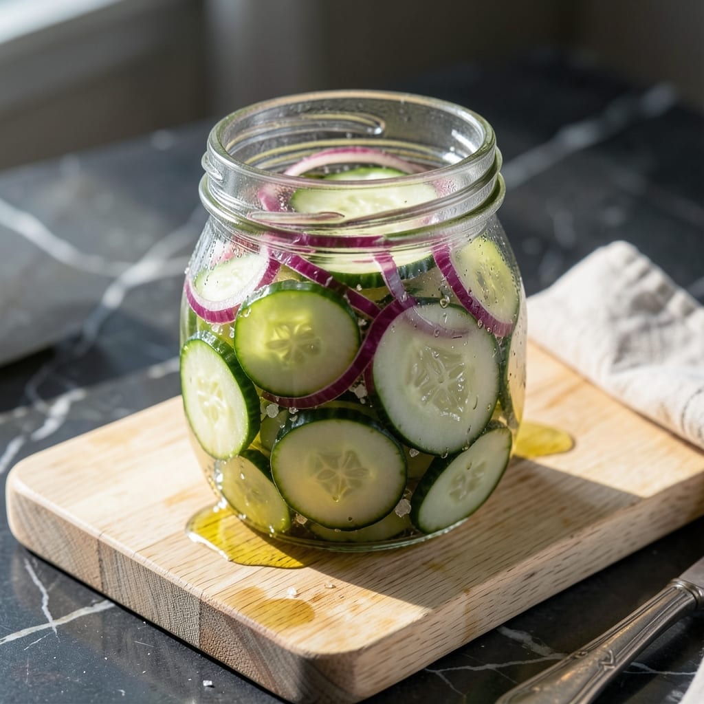 Cucumber Onion Recipe Vinegar Sugar: Quick-Pickled Crunch With Sweet Tang